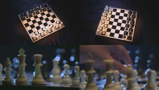 国际象棋高清在线视频素材下载