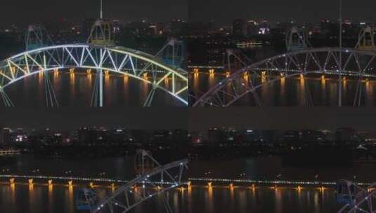 重庆欢乐谷夜景 摩天轮高清在线视频素材下载