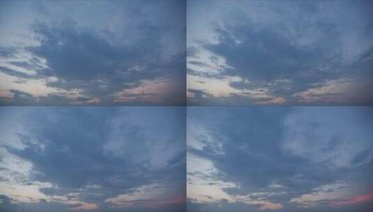 日落时的云高清在线视频素材下载