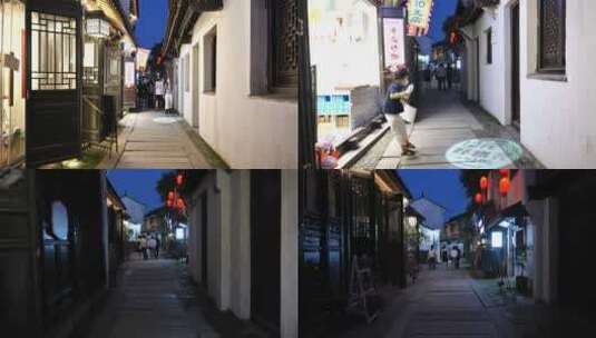 无锡南长街，惠山古镇高清在线视频素材下载