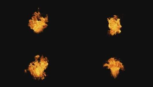 火苗火焰火把火特效通道MOV视频高清在线视频素材下载