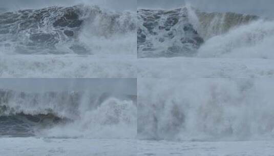 海洋上的飓风天气高清在线视频素材下载