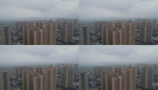 湖南邵阳城市风光航拍高清在线视频素材下载