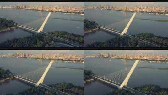 太阳岛太阳桥高清在线视频素材下载