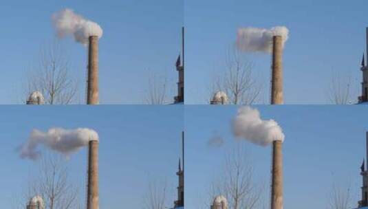 大气污染高清在线视频素材下载