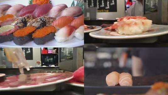 日本寿司高清在线视频素材下载