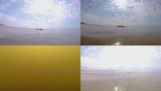 l1gopro水面拍摄高清在线视频素材下载