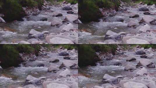河流小溪河滩高清在线视频素材下载