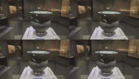 杭州博物馆藏文物 瓷器 花瓶高清在线视频素材下载