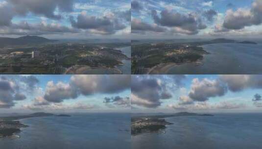 福建平潭海岛航拍空镜高清在线视频素材下载