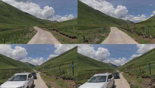 自驾西藏深入莫斯卡村路上自驾第一视角高清在线视频素材下载