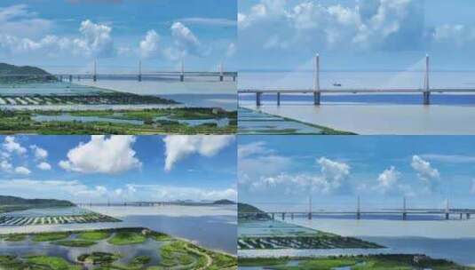 金海大桥高清在线视频素材下载