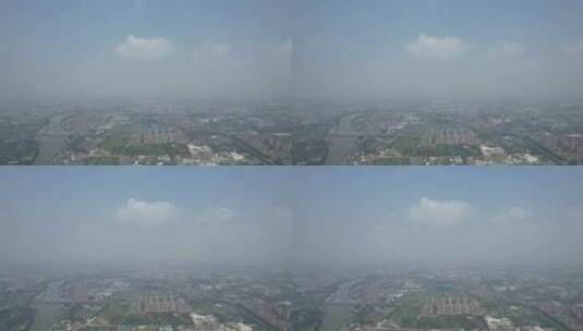 高空下的广东大地航拍高清在线视频素材下载