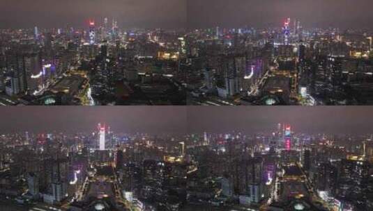 广州城市航拍镜头高清在线视频素材下载