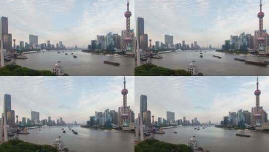 上海东方明珠全景延时摄影高清在线视频素材下载