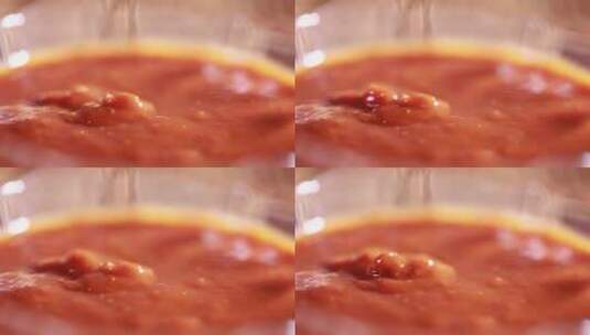 番茄酱甜辣酱番茄沙司高清在线视频素材下载
