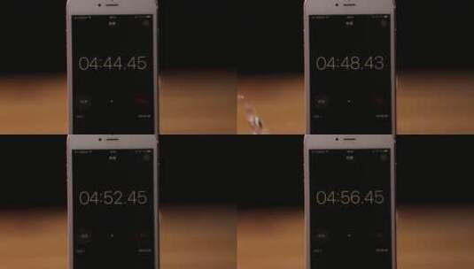 手机屏幕计时秒表倒计时高清在线视频素材下载