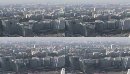 广州市区高楼群航拍高清在线视频素材下载