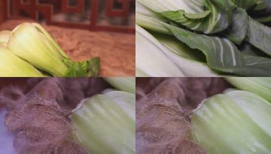 【镜头合集】油菜青菜蔬菜健康高清在线视频素材下载