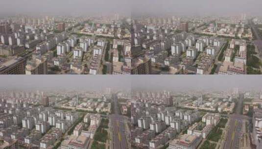 城市沙尘暴高清在线视频素材下载