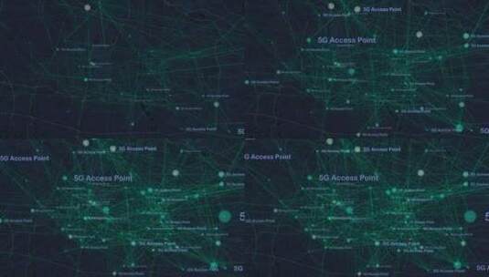 5G网络无线连接技术高清在线视频素材下载