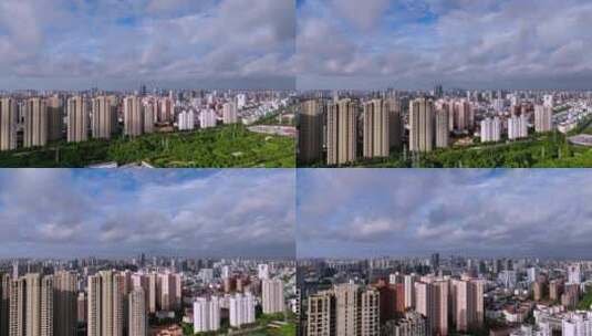 上海徐汇区延时空镜高清在线视频素材下载