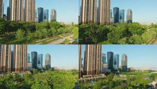 佛山桂城滨江公园-6高清在线视频素材下载