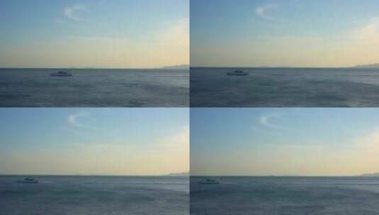 4K 航拍户外海岸线海洋海景高清在线视频素材下载