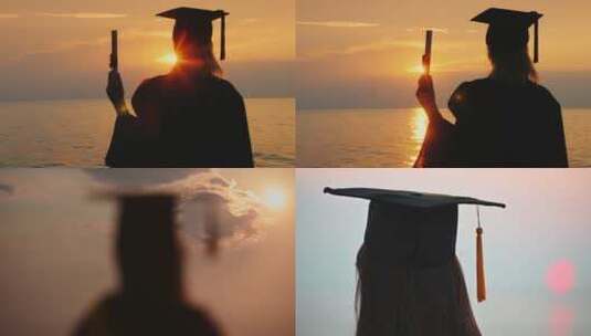 毕业祝贺 在大学毕业高清在线视频素材下载