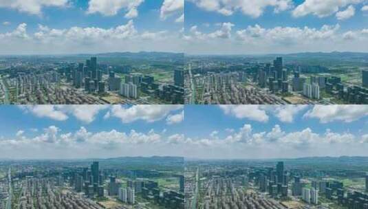 杭州未来科技城板块延时高清在线视频素材下载