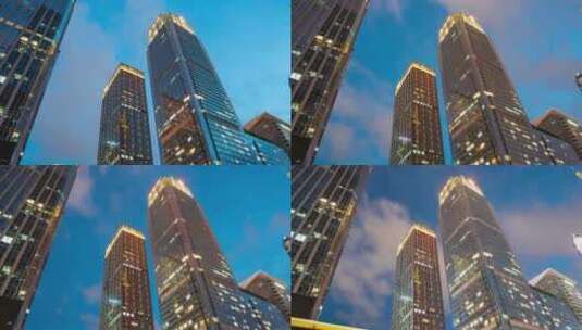 香港的夜景高清在线视频素材下载