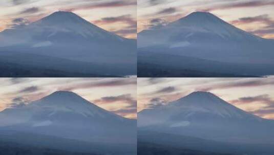 日本富士山美景高清在线视频素材下载