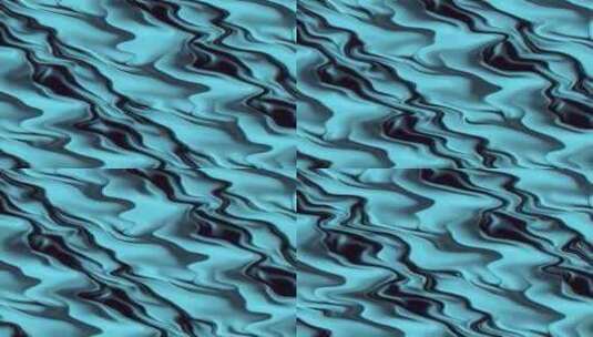蓝色抽象波浪背景循环动画高清在线视频素材下载