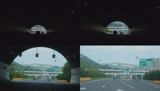 隧道 开车 8k高清在线视频素材下载
