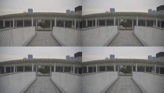 杭州滨江钱江世纪公园亚运会场地高清在线视频素材下载