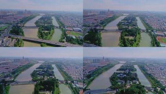 扬州江都水利枢纽高清在线视频素材下载