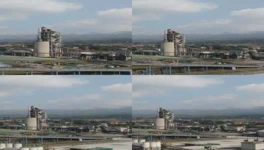 工业生产工厂竖屏航拍高清在线视频素材下载