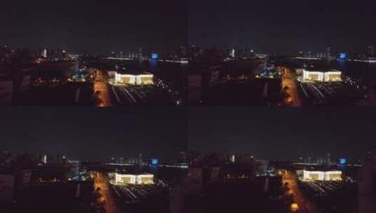 上海局门路夜景高清在线视频素材下载