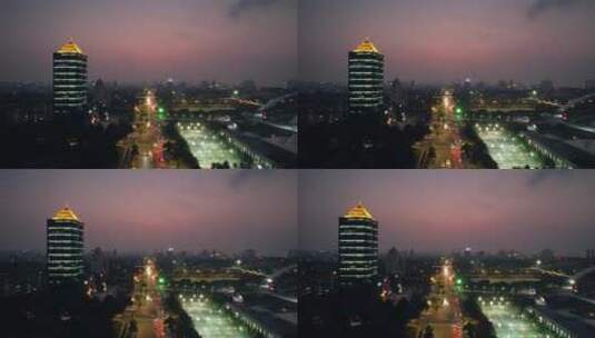 江苏省江阴市城市风光高清在线视频素材下载