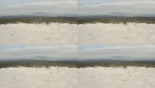 航拍的沙丘景观高清在线视频素材下载