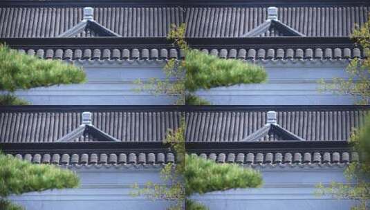 中国传统建筑屋檐高清在线视频素材下载