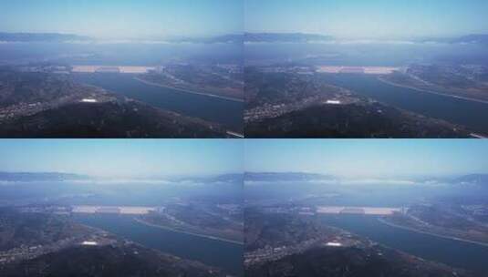 4K三峡大坝全景风光高清在线视频素材下载