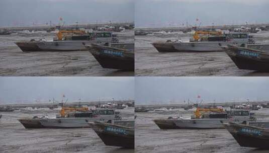 港口渔船高清在线视频素材下载