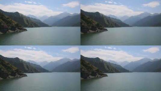 新疆乌鲁木齐天池景区高清在线视频素材下载