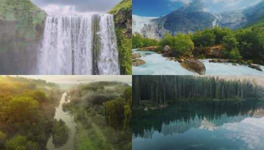 【合集】河流自然景观瀑布高清在线视频素材下载