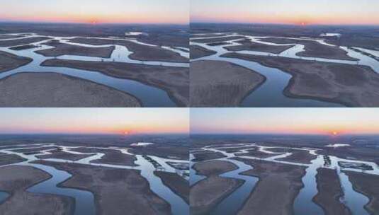 湿地河流高清在线视频素材下载