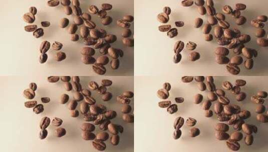 咖啡豆高清在线视频素材下载