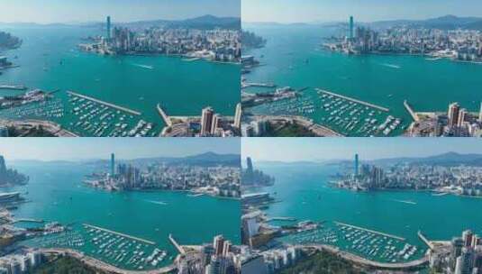4K航拍香港14高清在线视频素材下载