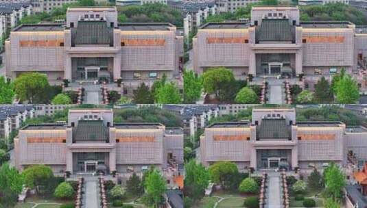 航拍徐州博物馆,汉文化徐州旅游宣传高清在线视频素材下载