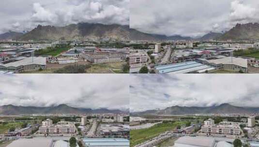 拉萨航拍空镜高清在线视频素材下载